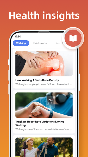 Step Tracker - Walk & Run - عکس برنامه موبایلی اندروید