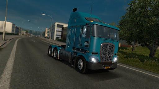 Truck Driver Real Traffic Mod - Gameplay image of android game