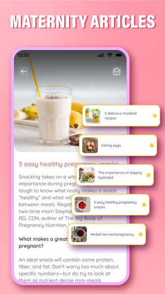 Pregnancy Tracker & Calculator - عکس برنامه موبایلی اندروید