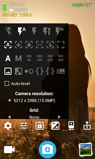 HedgeCam 2: Advanced Camera - Image screenshot of android app