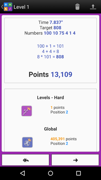 Numbers Game! ۶ Countdown Math - عکس بازی موبایلی اندروید