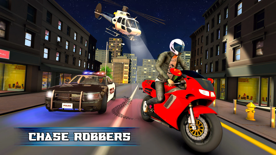 Police Helicopter Chase Game - عکس بازی موبایلی اندروید