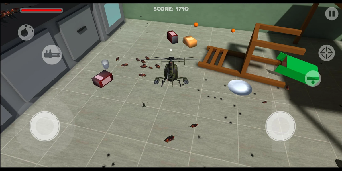 HELI - Home Battle - Gameplay image of android game