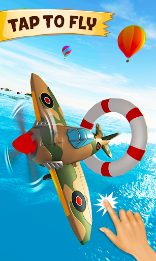 Airplane Flight Sim Jet Game - Image screenshot of android app