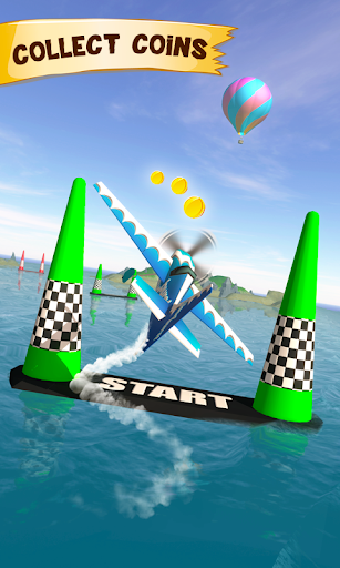 Airplane Flight Sim Jet Game - Image screenshot of android app