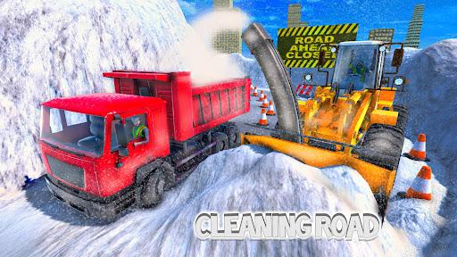 Real JCB Snow Excavator 3D - Image screenshot of android app