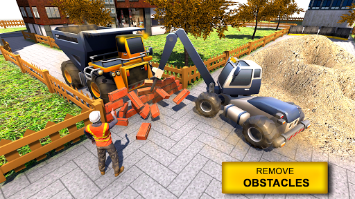 Construction Machine Real JCB - Gameplay image of android game