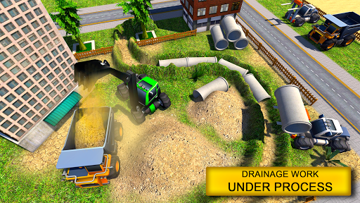 Construction Machine Real JCB - Gameplay image of android game