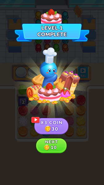 Cake Away Match Puzzle - عکس بازی موبایلی اندروید