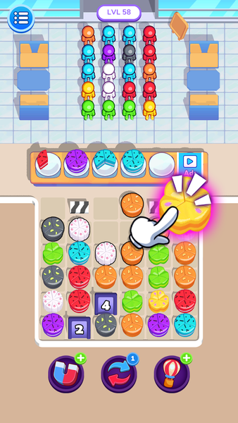 Cake Away Match Puzzle - عکس بازی موبایلی اندروید