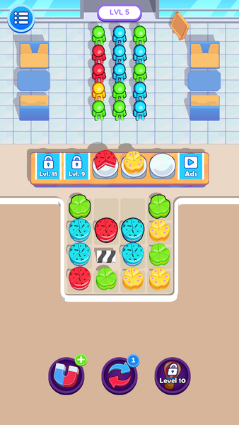Cake Away Match Puzzle - عکس بازی موبایلی اندروید