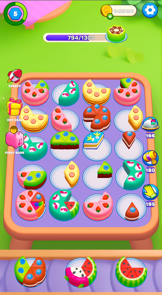 Cake Match: Sort 3D - Gameplay image of android game