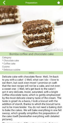 Cake recipes - عکس برنامه موبایلی اندروید