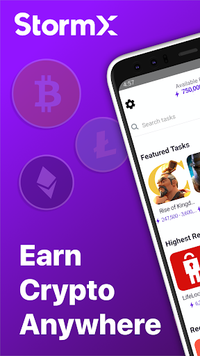 StormX: Shop and Earn Crypto - عکس برنامه موبایلی اندروید