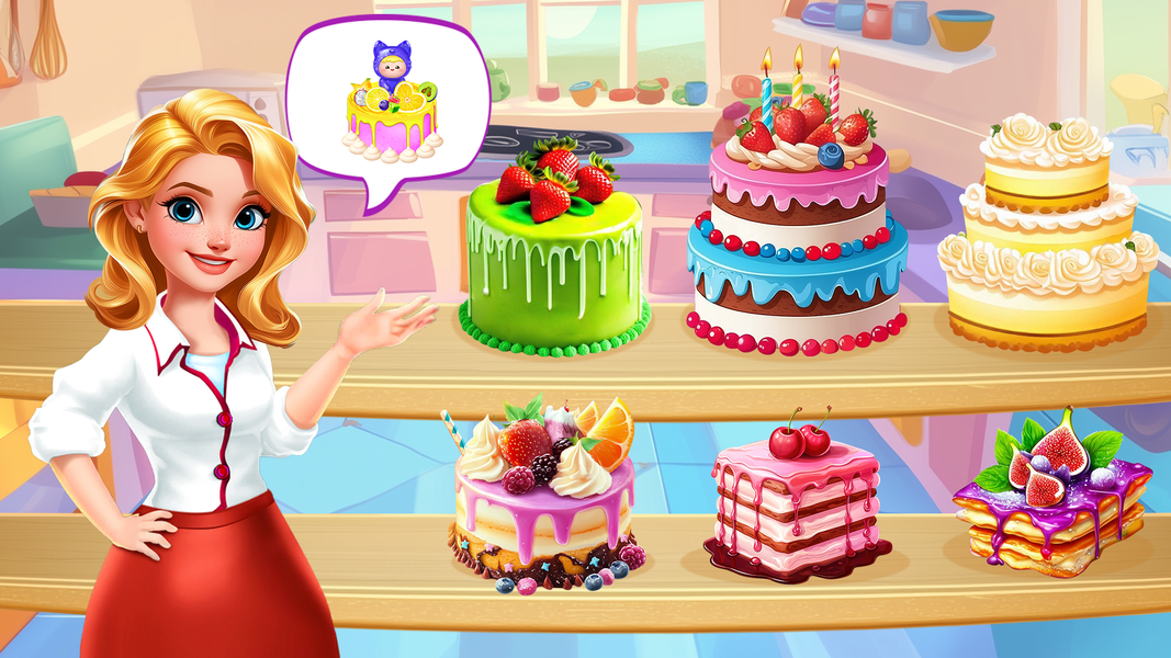 Cake Maker: DIY Cake Games - عکس بازی موبایلی اندروید