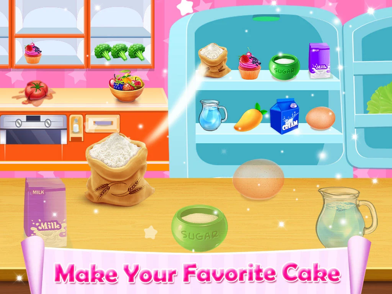 Toddler Cake Maker Games - عکس بازی موبایلی اندروید