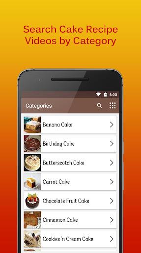 Cake Recipes Videos - Image screenshot of android app