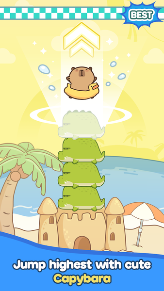 Capybara Jump: Cake Tower - عکس بازی موبایلی اندروید