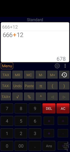 ماشین حساب مهندسی - Image screenshot of android app