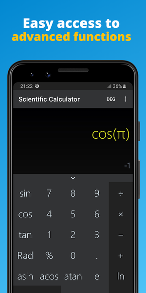 Scientific Calculator - عکس برنامه موبایلی اندروید