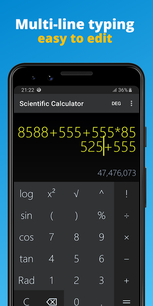 Scientific Calculator - عکس برنامه موبایلی اندروید