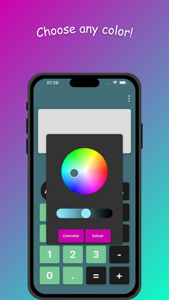 Colorful Calculator: RGB - عکس برنامه موبایلی اندروید