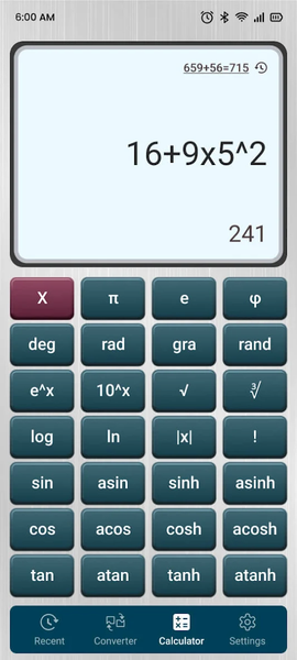 Calculator - All Converter - عکس برنامه موبایلی اندروید