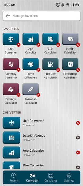 Calculator - All Converter - عکس برنامه موبایلی اندروید