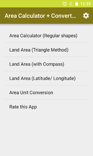 Land Area Calculator Converter - عکس برنامه موبایلی اندروید