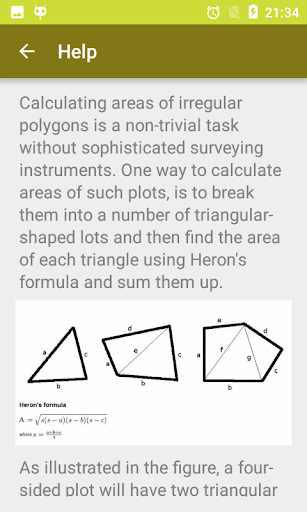 Land Area Calculator Converter - Image screenshot of android app