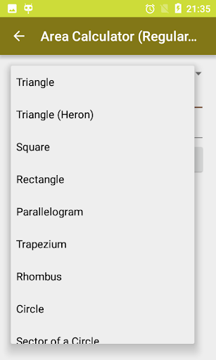 Land Area Calculator Converter - Image screenshot of android app