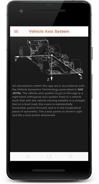 Brakes Calculator - Image screenshot of android app