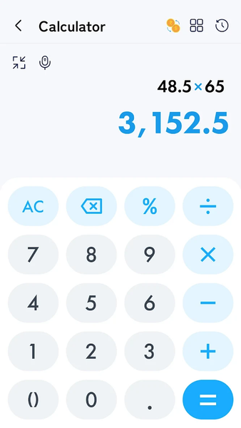Calculator - Simple Calculator - عکس برنامه موبایلی اندروید