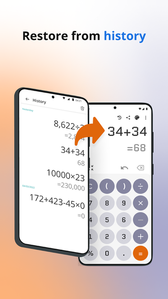 Calculator: Simple Calculation - عکس برنامه موبایلی اندروید