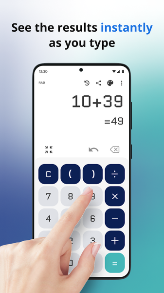 Calculator: Simple Calculation - Image screenshot of android app