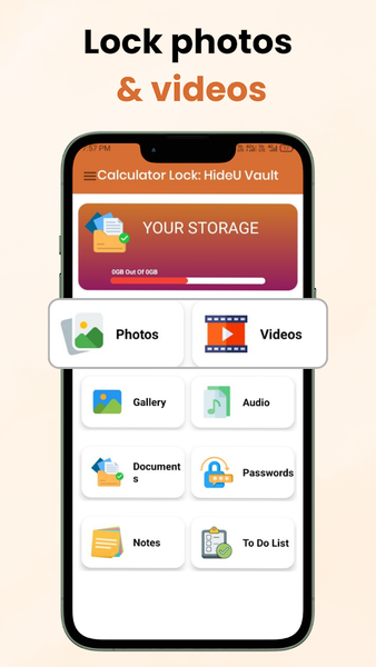 Calculator Hide Application - Image screenshot of android app