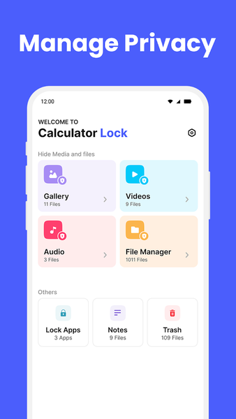 Calculator Lock - Photo vault - عکس برنامه موبایلی اندروید