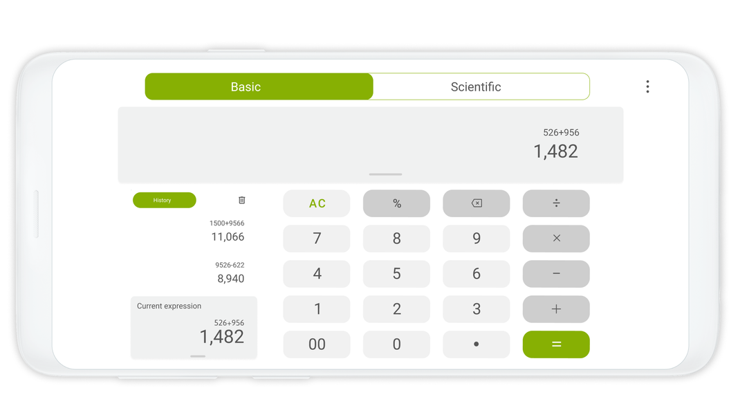 Simple Calculator for Android - عکس برنامه موبایلی اندروید