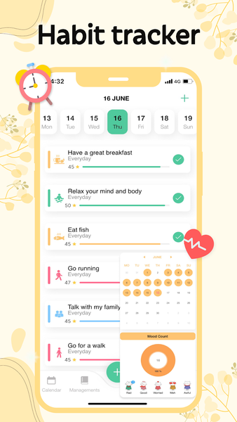 Cute Calendar Schedule Planner - Image screenshot of android app