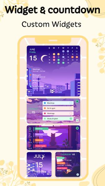 Cute Calendar Schedule Planner - Image screenshot of android app