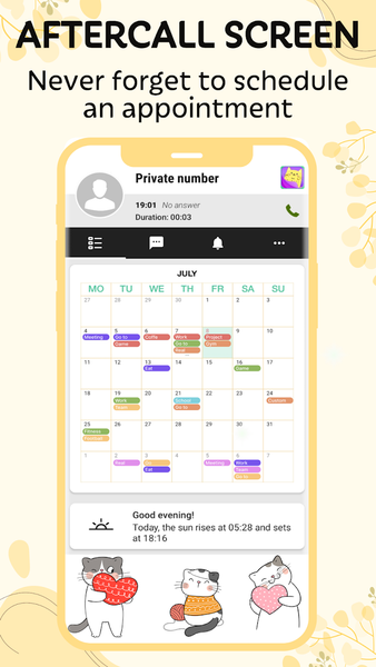 Cute Calendar Schedule Planner - Image screenshot of android app