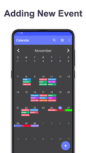 A Calendar - Image screenshot of android app