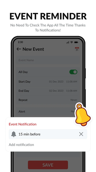 Calendar ۲۰۲۶ - عکس برنامه موبایلی اندروید