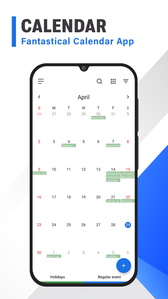 Calendar 2024: Simple Calendar - عکس برنامه موبایلی اندروید