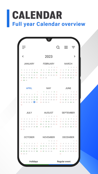 Calendar 2025: Simple Calendar - Image screenshot of android app