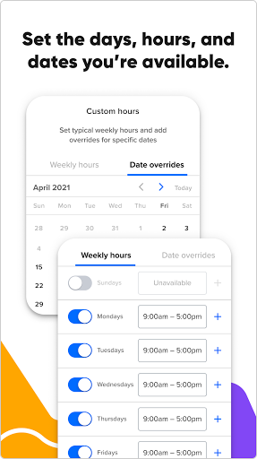 Calendly Mobile - Image screenshot of android app