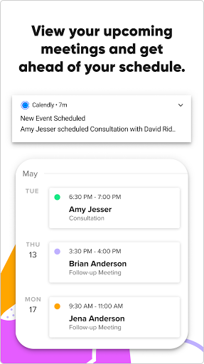 Calendly Mobile - Image screenshot of android app