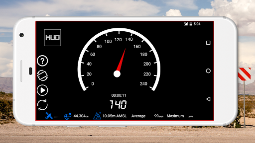 Speedometer: GPS Speedometer - عکس برنامه موبایلی اندروید