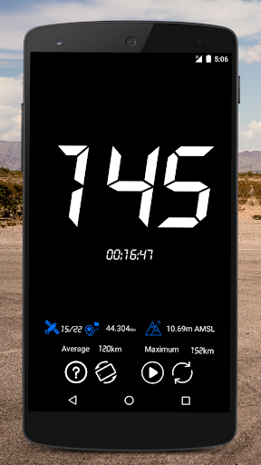 Speedometer: GPS Speedometer - عکس برنامه موبایلی اندروید