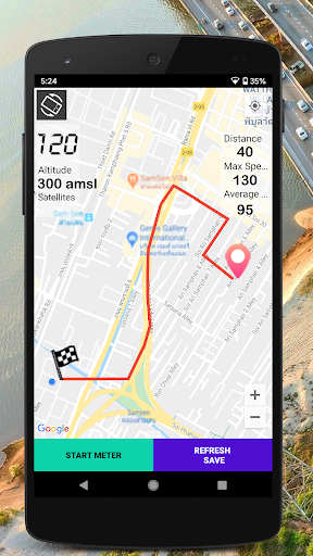 GPS Speedometer - Trip Meter - Image screenshot of android app